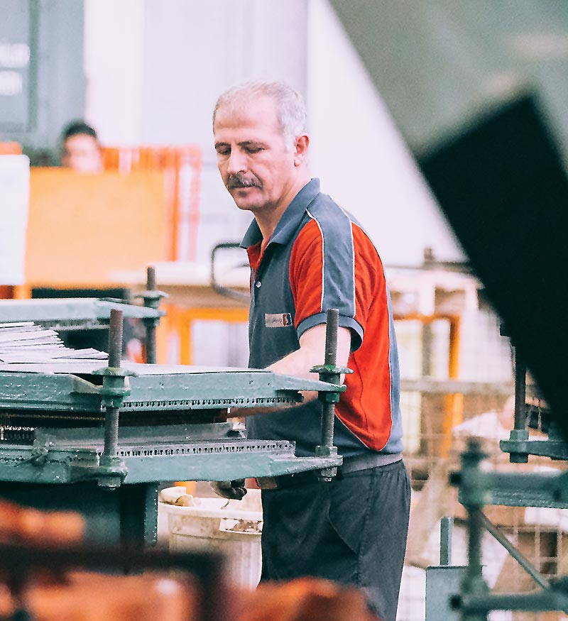 worker in factory worker in factory