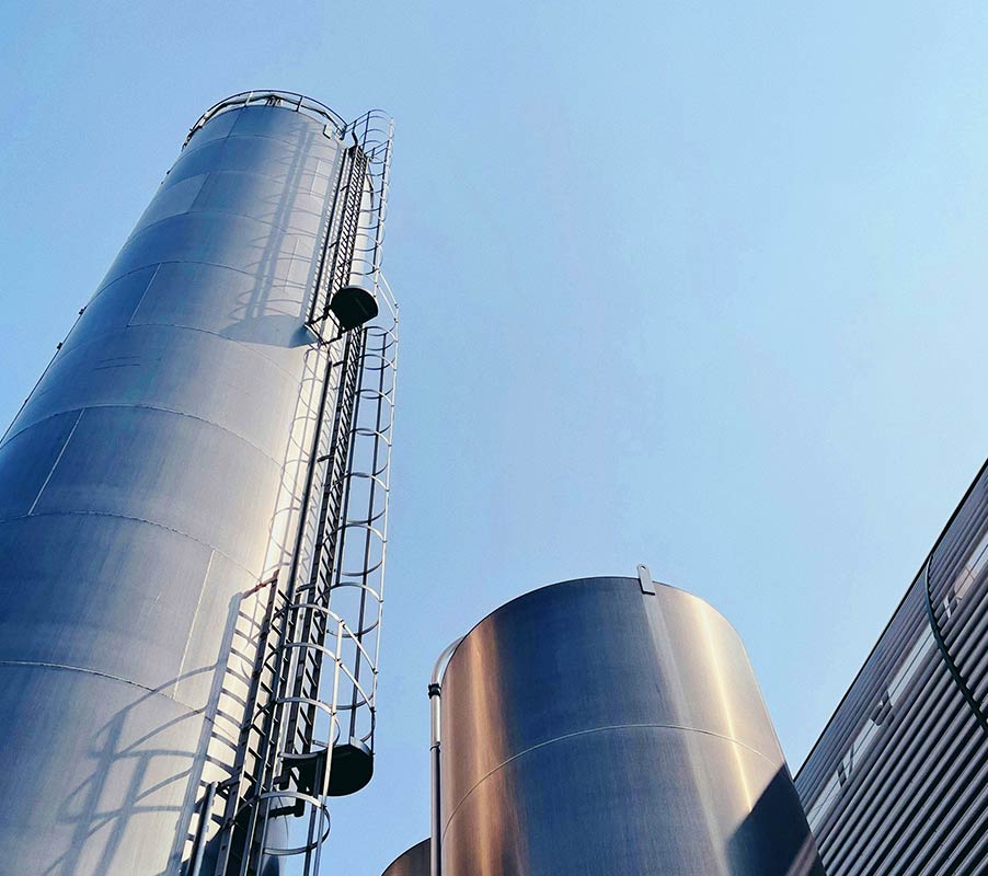 industrial silos
