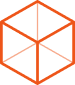geometric cube icon geometric cube icon