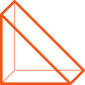 geometric triangle icon geometric triangle icon